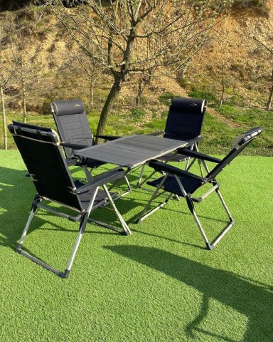 Nurgaz XXL MASA + 4 LÜX SANDALYE SET
